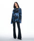Blurred Print Top